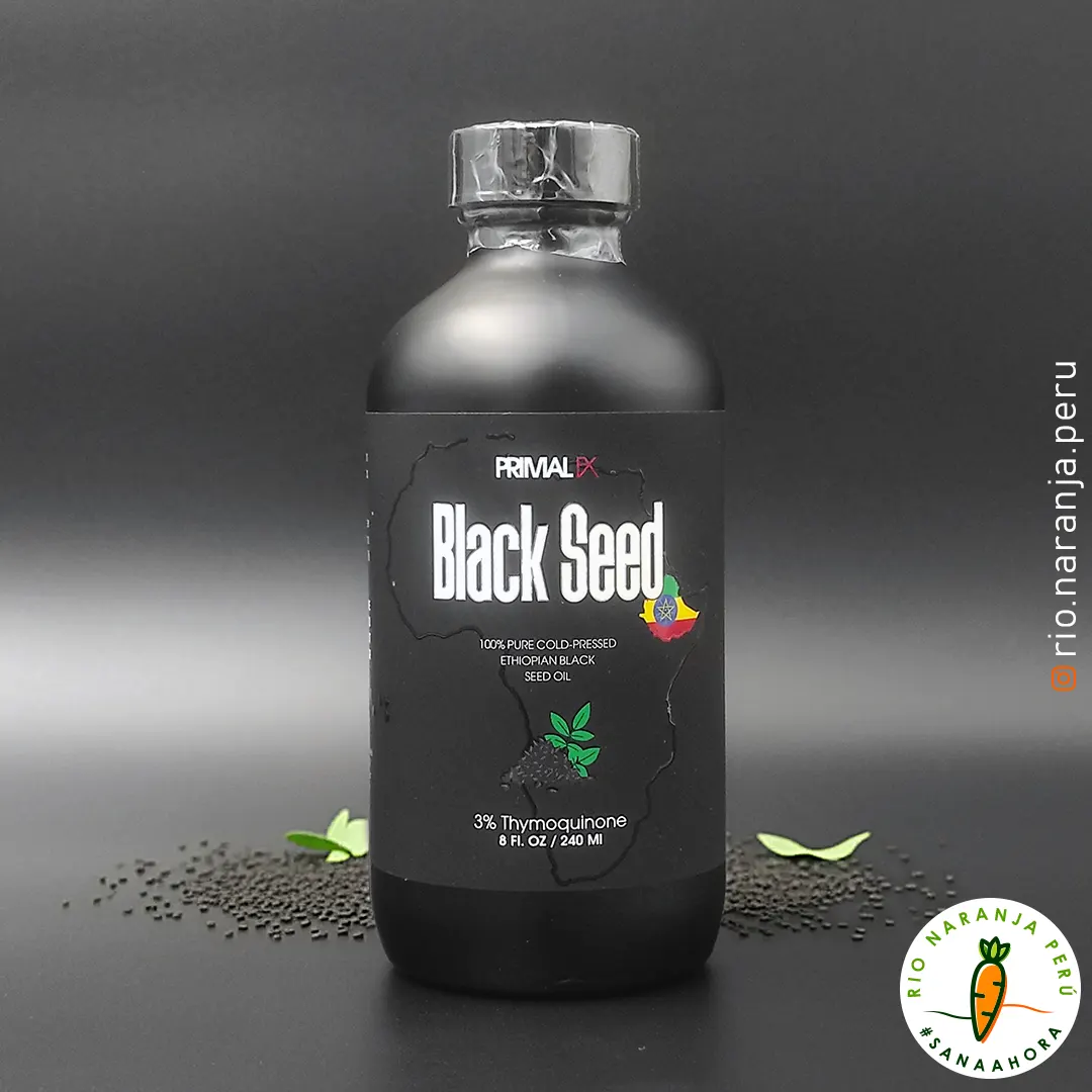 Black Seed Oil o Aceite De Semilla Comino Negro de la marca Primal Fx