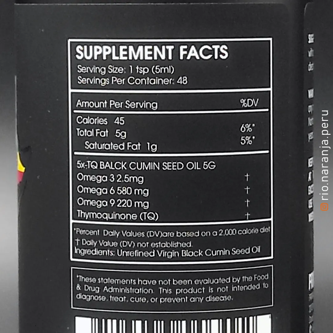BLACK SEED OIL | Antiinflamatorio y antioxidante | 240 ml - Imagen 2