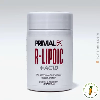 R LIPOIC ACID de Primal Fx es la fórmula superior de ALPHA LIPOIC ACID