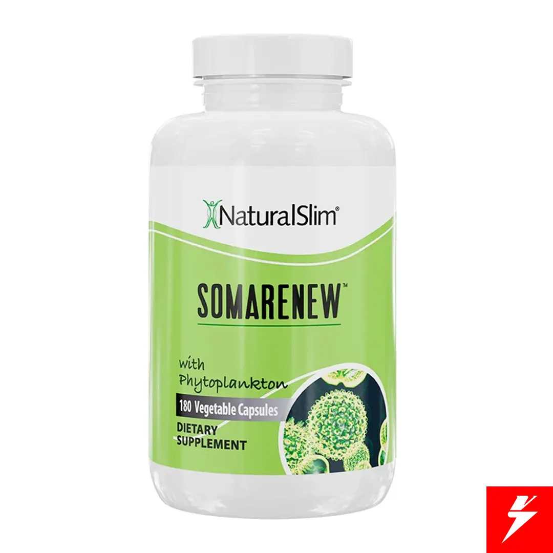 Somarenew de NaturalSlim con fitoplancton marino y ácido fúlvico negro