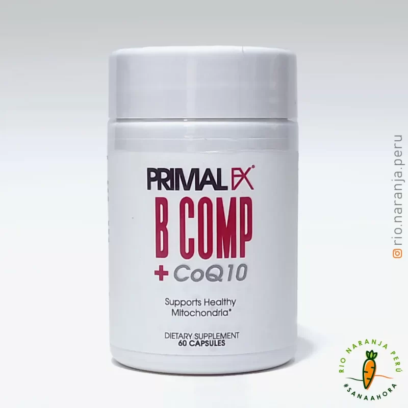 B COMP + CoQ10 | Corrige la homocisteína - Primal Fx