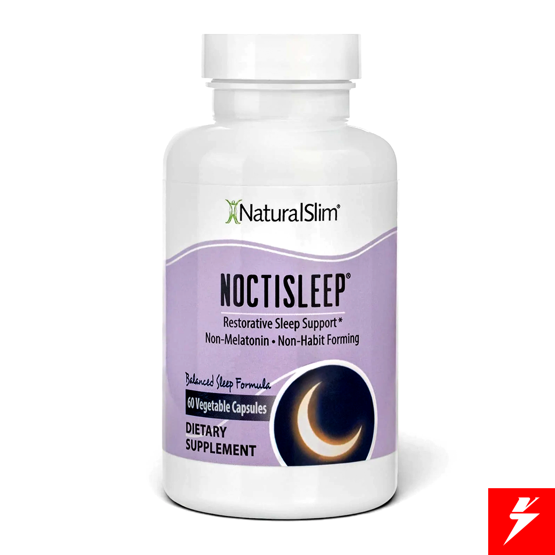 NoctiSleep Descanso profundo y natural - Apoyo equilibrado para dormir y un sueño reparador - NaturalSlim